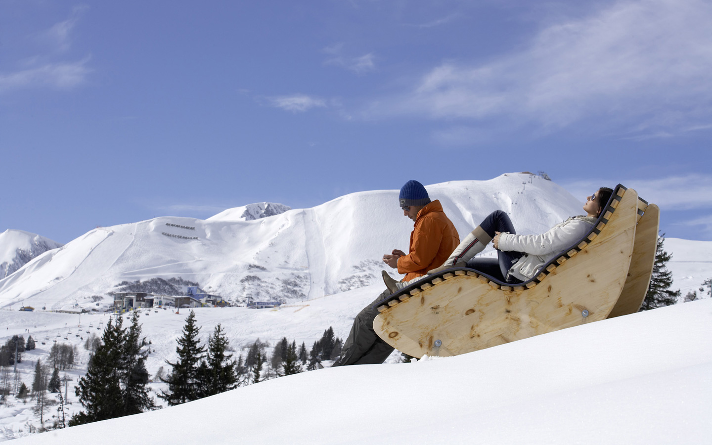 Das Skigebiet Serfaus - Fiss - Ladis verspricht ein einmaliges Skivergnügen.