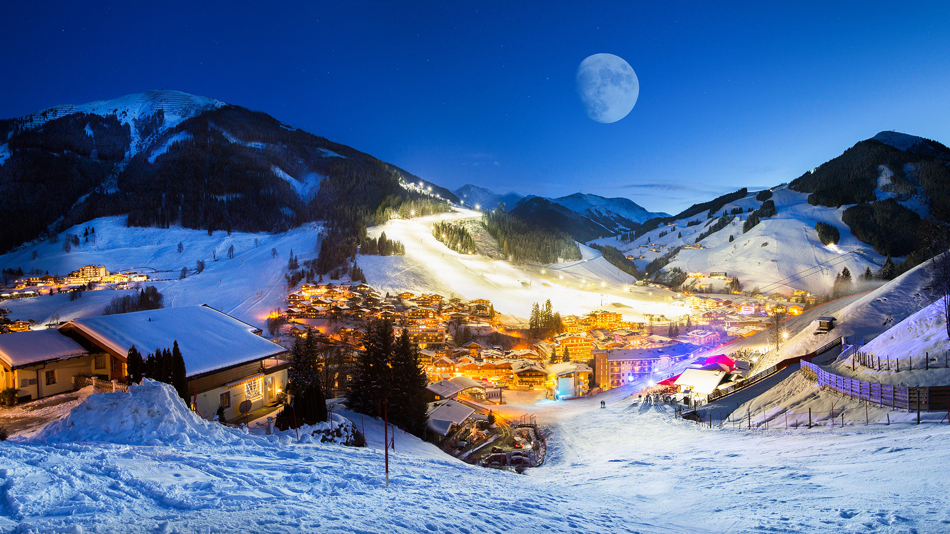 Skigebiet Saalbach-Hinterglemm