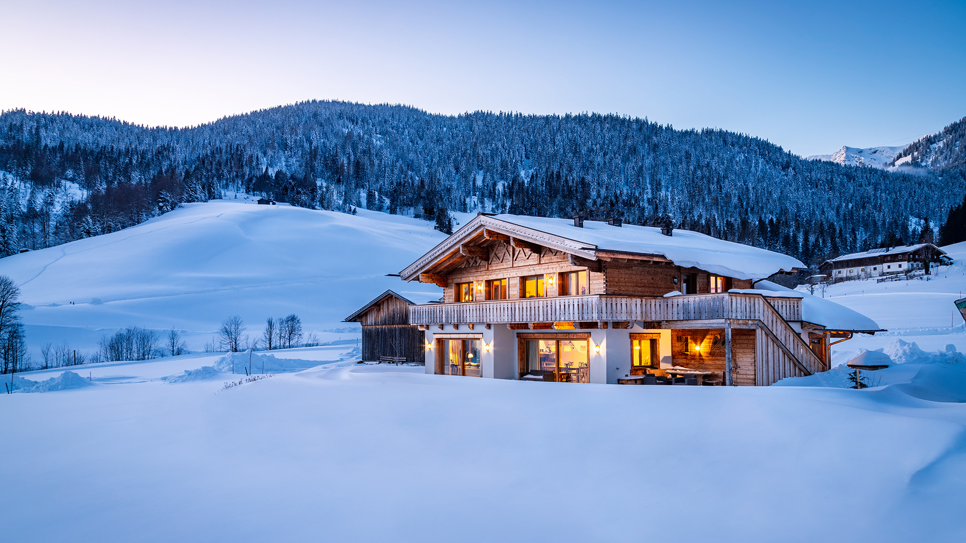 Skiurlaub im Chalet in Österreich