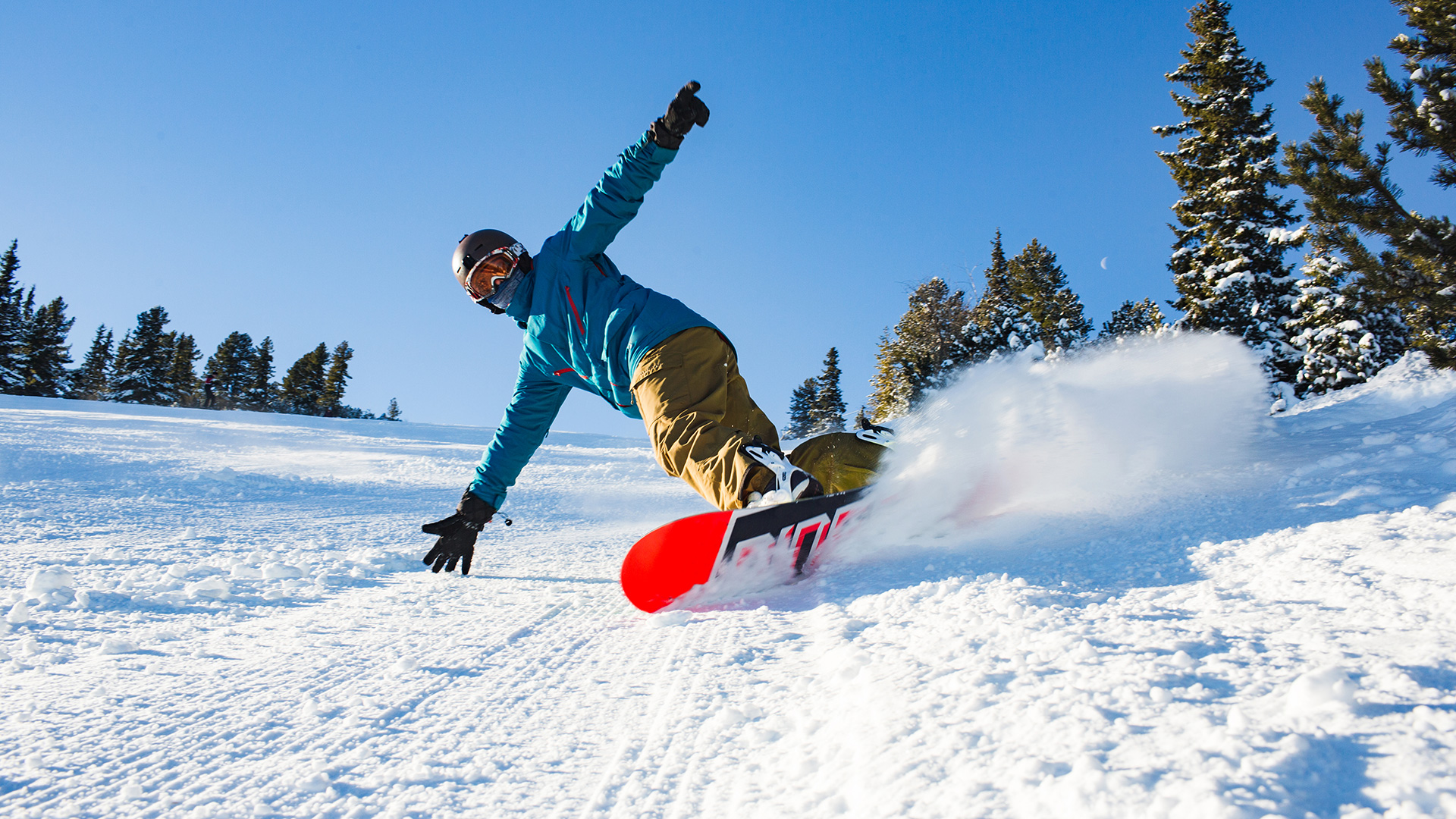 Snowboard Skipiste Österreich