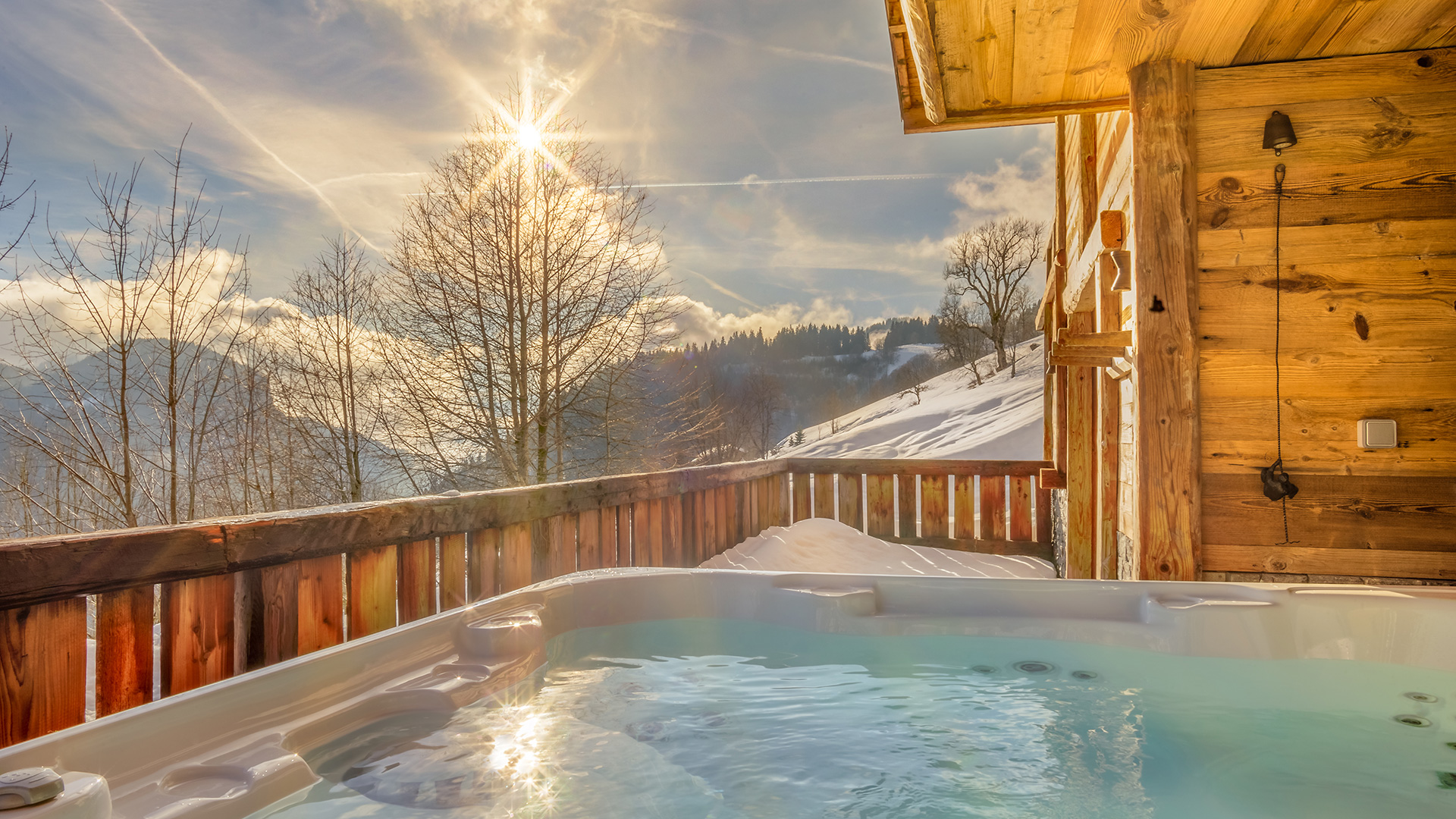 Wellness Pool im Chalet Österreich